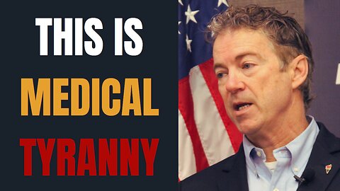 Senator Rand Paul Introduces Bill To END Vax Discrimination