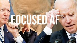 "I'm focused on being focused," Joe Biden