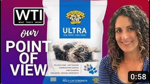 Dr. Elsey’s Premium Clumping Cat Litter - Ultra - 99.9% Dust-Free, Low Tracking,