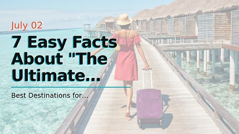 7 Easy Facts About "The Ultimate Guide to Living the Digital Nomad Lifestyle" Explained