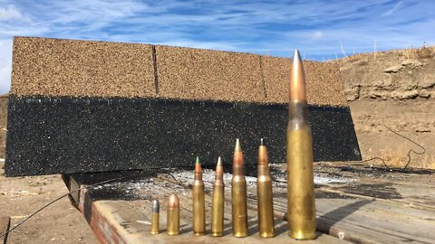 How many Roofing Shingles does it take to Stop a Bullet?