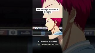 Rakuzan High School is in the zone 🥶 #anime #kurokonobasket #fyp