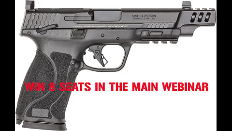 S&W PERFORMANCE CENTER M&P 10MM MINI #1 FOR 8 SEATS IN THE MAIN WEBINAR