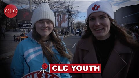 Canadian youth marching for life in US