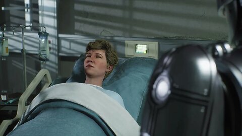 Robocop: Rogue City - Hospital Visit: Alex Murphy aka Robocop Talks To Annie Lewis at Hospital