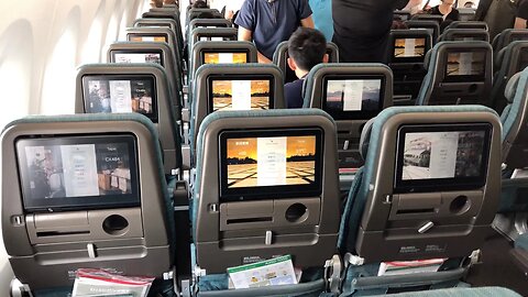 INAUGURAL | CATHAY PACIFIC A350-1000 Hong Kong to Taipei (Economy Class)