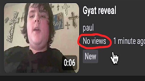 Never Click A Youtube Video With 0 Views....