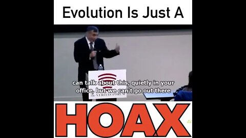 Could evolution just be a Hoax ?