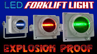 Explosion Proof Forklift LED Zone Light - Pedestrian Safety
