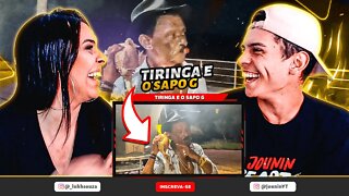 TIRINGA E O SAPO G 😂 COMÉDIA SELVAGEM | [React Comédia] 🔥