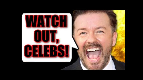 Ricky Gervais DESTROYS Hollywood AGAIN - Reacts To Celebrity SMACKING Him In Twitter Response