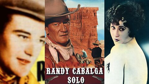 RANDY VIAJA SOLO (1934) John Wayne y Alberta Vaughn | Acción, Misterio, Western | blanco y negro