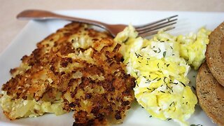 Keto Recipes: Cauliflower Hash Browns