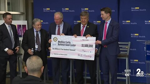 National Hand Center in Baltimore receives multi-million dollar helping hand