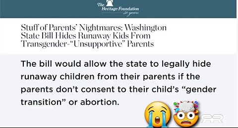 WASHINGTON TO CASTRATE MINORS WITHOUT PARENTAL CONSENT AS UN PUSHES LEGALIZED PEDOPHILIA