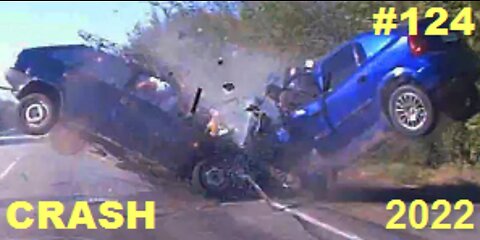 Car Crash Compilation 2022 | Truck Crash | Driving Fails | Idiot Drivers | Dashcam Fails | #124