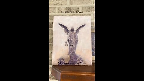 Paintings - Freedom, Liberty and Justice - Jesus Art, Angel Painting, American Flag and Eagle Art, Jesus Painting, Resurrection of Jesus Artwork