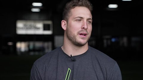 Full interview: CU linebacker Nate Landman prepares to open eyes at NFL combine