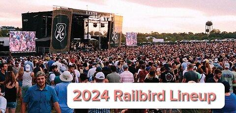 Railbird music festival Lexington, Kentucky, 2024
