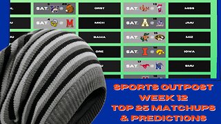 Pac 12's 2 Top 25 Matchups, Louisville Battles Miami | All Top 25 Games & Predictions