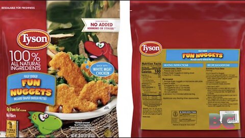 Tyson recalls nearly 30,000 pounds of dino chicken nuggets