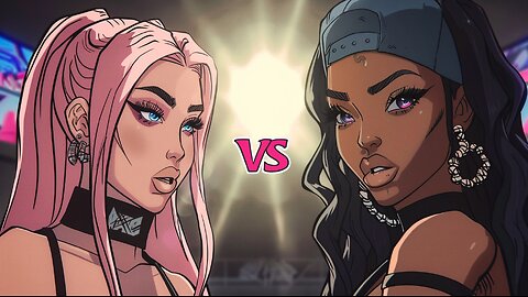 Madonna vs Nicki Minaj Anime AI Comedy Show 🎬