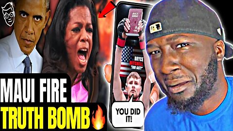 **BIDEN CAUGHT LYING!! PROOF OPRAH STEALING LAND!! UFC CHAMP DROPS MAUI FIRE TRUTH BOMB ON LIVE TV