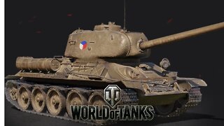 Konštrukta T 34:100 Czechoslovakian Medium Tank | World of Tanks Cinematic Replay
