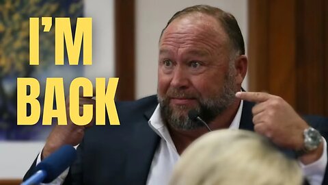 Alex Jones - America's Most Infamous Person Is Back On Twitter/X