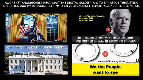 HEAR WHAT THE DIGITAL SOLDIER HAS TO SAY ABOUT THEIR STING OPERATION AS OF 15 OCT 2023