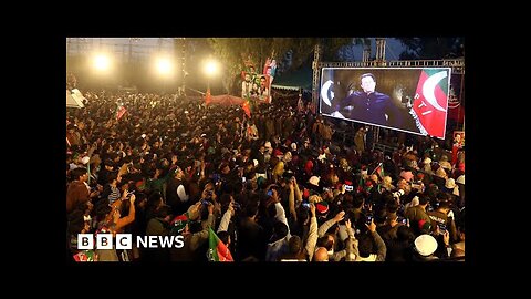 Former Pakistan PM Imran Khan attends first rally since being shot – BBC News