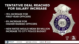 City of Omaha and police union reach tentative agreement for wage increases