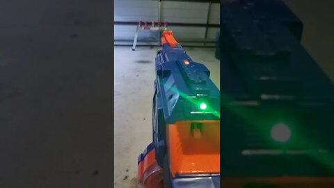 Infinus Nerf N-Strike Elite - 4 meter Challenge - Hit Subscribe for more Nerf Gun Videos