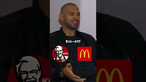 Andrew Tate on KFC vs Mcdonalds