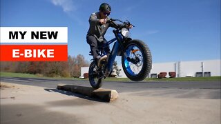 ** MY NEW E-BIKE IS SO FAST! ** (Ariel Rider X-Class)