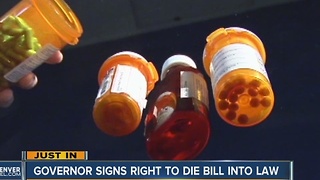 Gov. Hickenlooper signs right to die bill into law