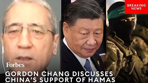 Gordon Chang why China Supports Hamas And what step Biden Must Make