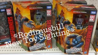 *Rodimusbill New Toy Sighting* Transformers Kingdom Voyager Optimus Primal Sighting found at Target!