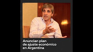 Gobierno de Milei anuncia medidas para ajuste económico en Argentina