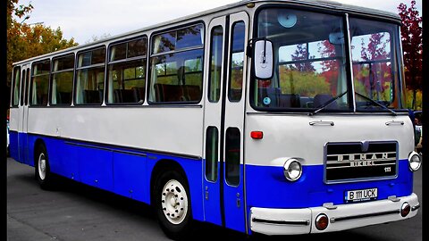 Spotted! RoMan Diesel RD 111, Old Bus, Made in 1978