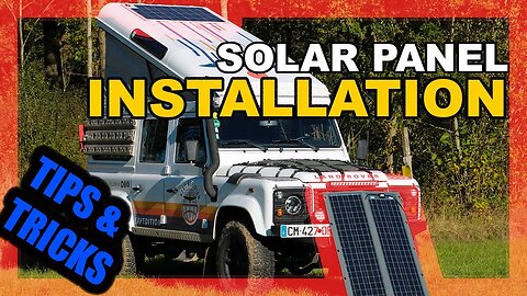 Solar Panel Charging Systems & Installations for Overland Adventure - @nextmeridian.expedition)