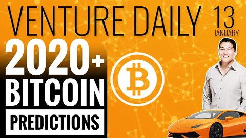 2020 BITCOIN & CRYPTO PREDICTIONS - Brian Armstrong | VC Deals Jan 13 | Vote on Peter Cartoon?