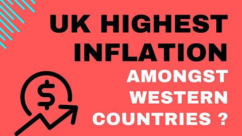 UK Inflation Rates Highest Amongst Western Countries?
