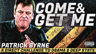 "Direct Challenge to Obama & DeepState" - Patrick Byrne