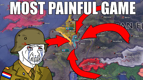 MY MOST PAINFUL HOI4 GAME EVER!