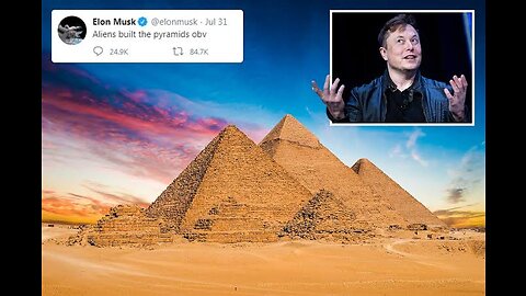 Elon Musk reveals the TERRIFYING TRUTH about the PYRAMIDS😱