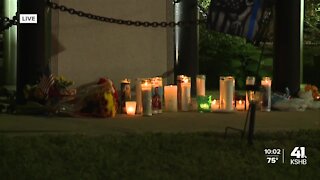 Candlelight vigil honors life of fallen Independence officer