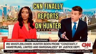 CNN Can’t Ignore the Biden Corruption story any Longer…