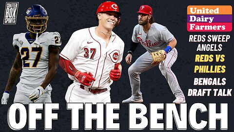 Cincinnati Reds Sweep the Angels! NFL Draft. NBA Playoffs. Reds Preview! | OTB Presented By UDF