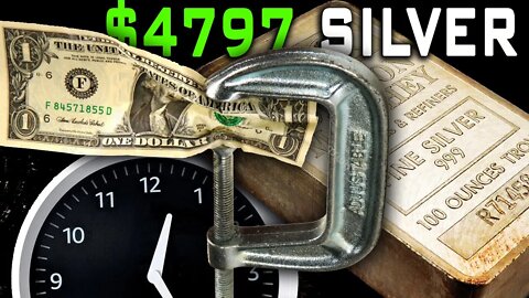 $4797 Silver: The Debt Clock Squeezing Life Out Of The Dollar